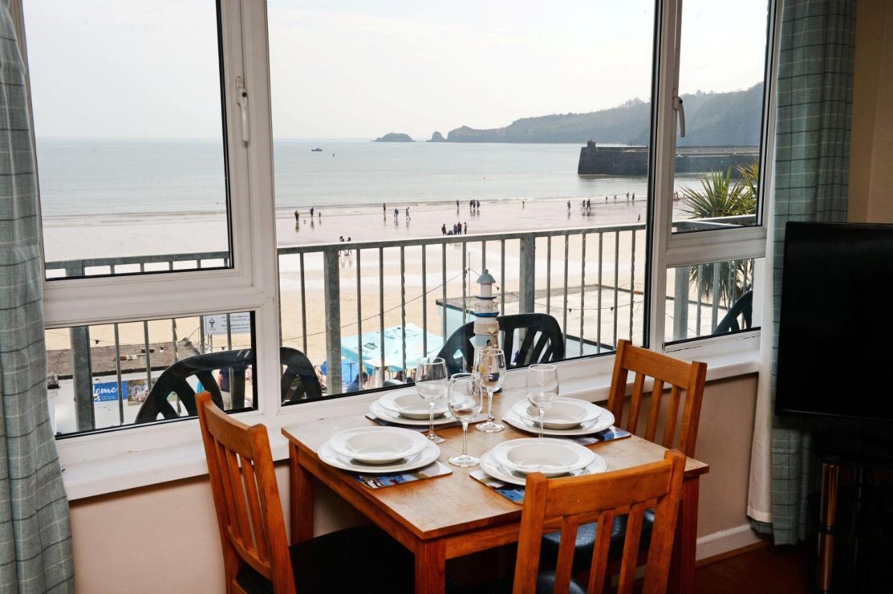 Mermaid Apartment - Sea Front Apartment With Views Saundersfoot Dış mekan fotoğraf