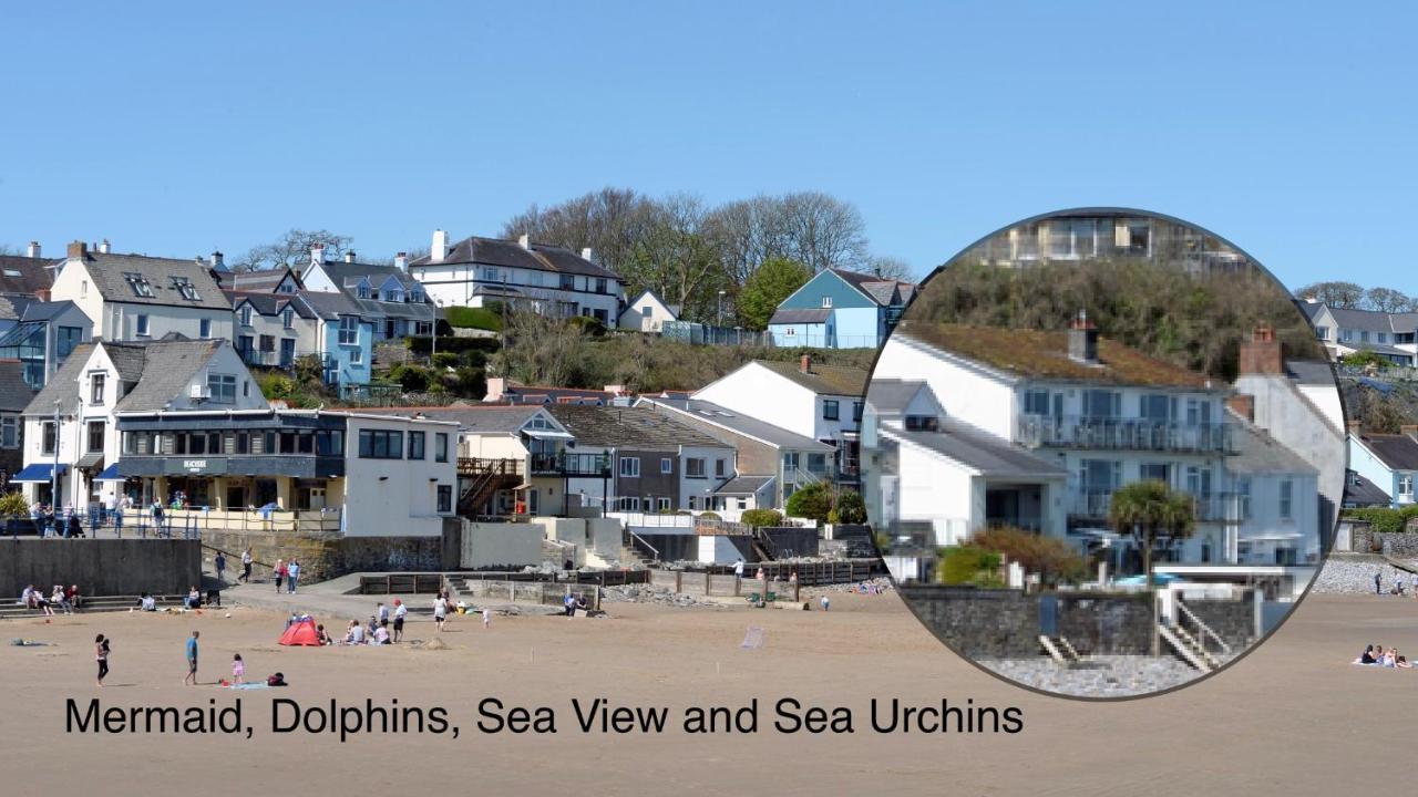 Mermaid Apartment - Sea Front Apartment With Views Saundersfoot Dış mekan fotoğraf